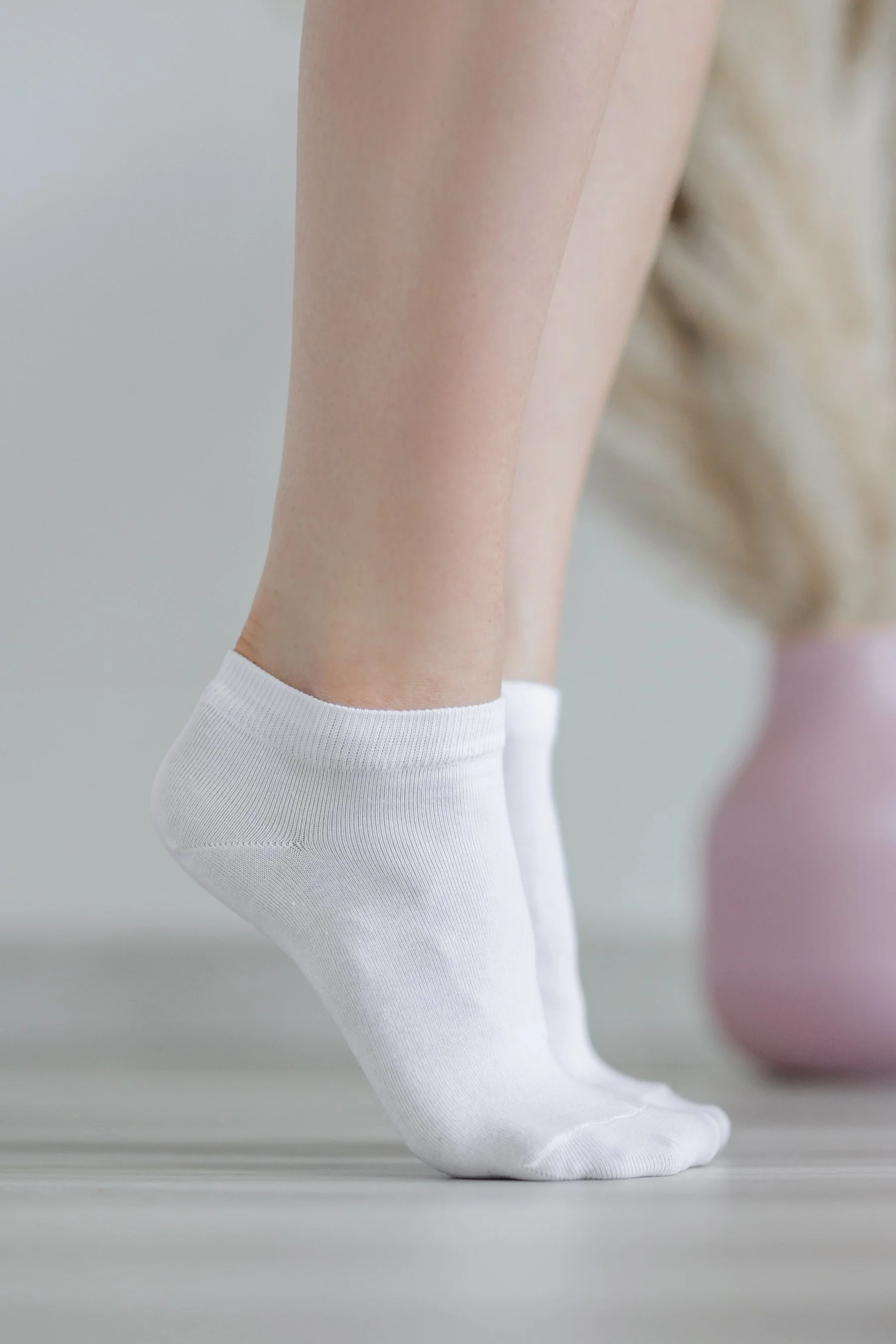 Be Lenka Barefoot Socks Low Cut White - Image 5