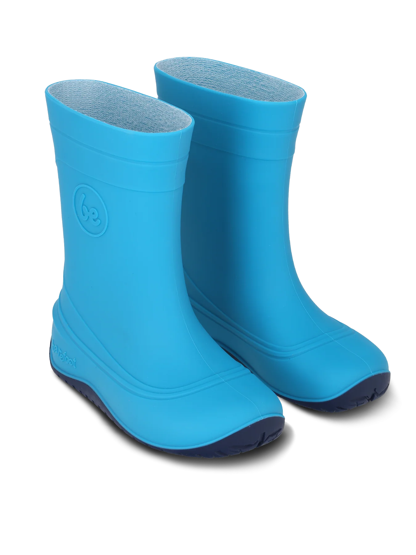 Be Lenka Kids Barefoot Rain Boots Pudds - Aqua Blue - Image 3