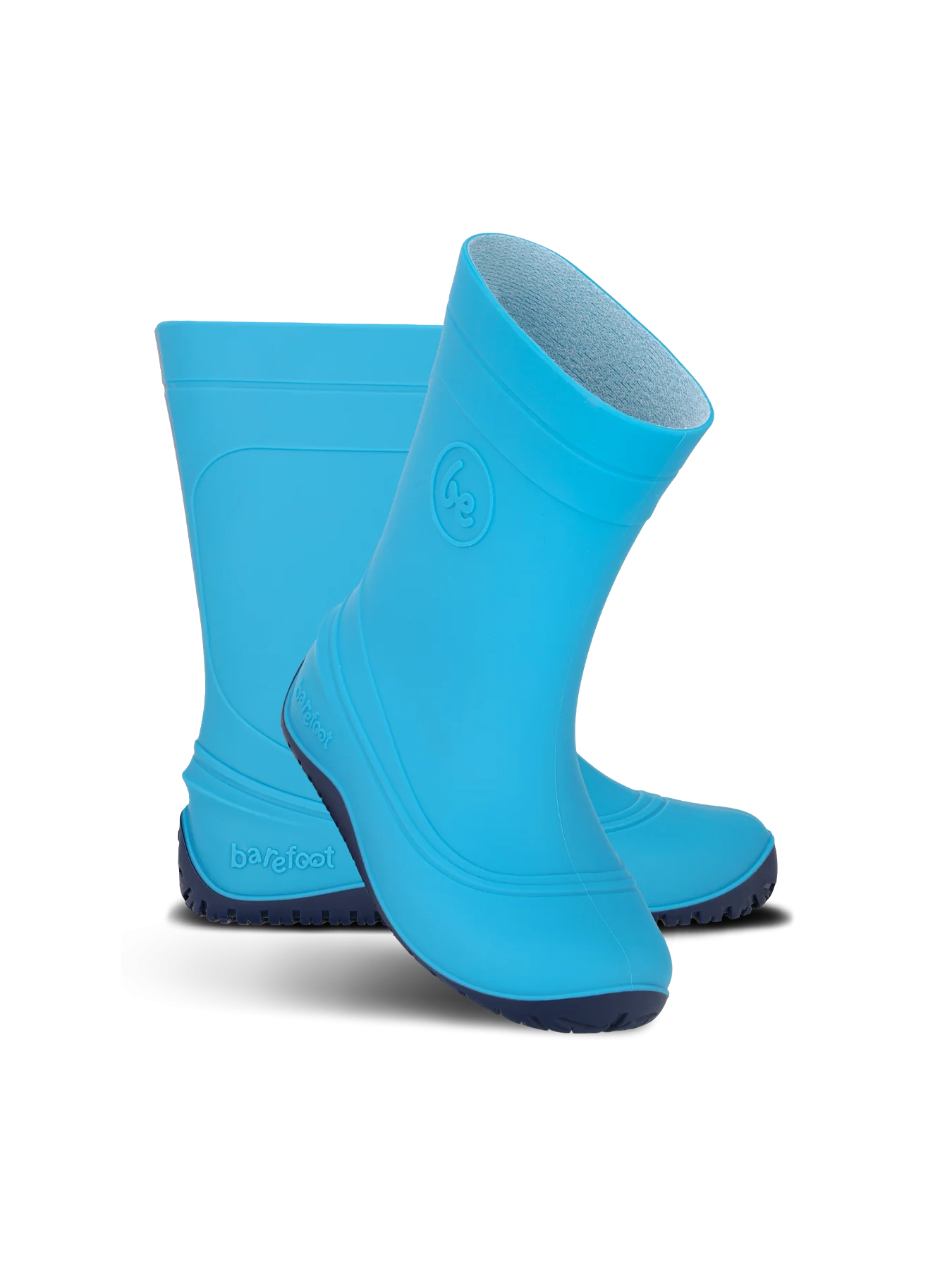 Be Lenka Kids Barefoot Rain Boots Pudds - Aqua Blue - Image 6