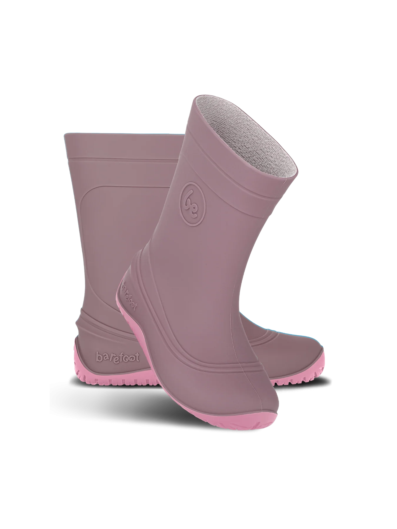 Be Lenka Kids Barefoot Rain Boots Pudds - Misty Pink - Image 3