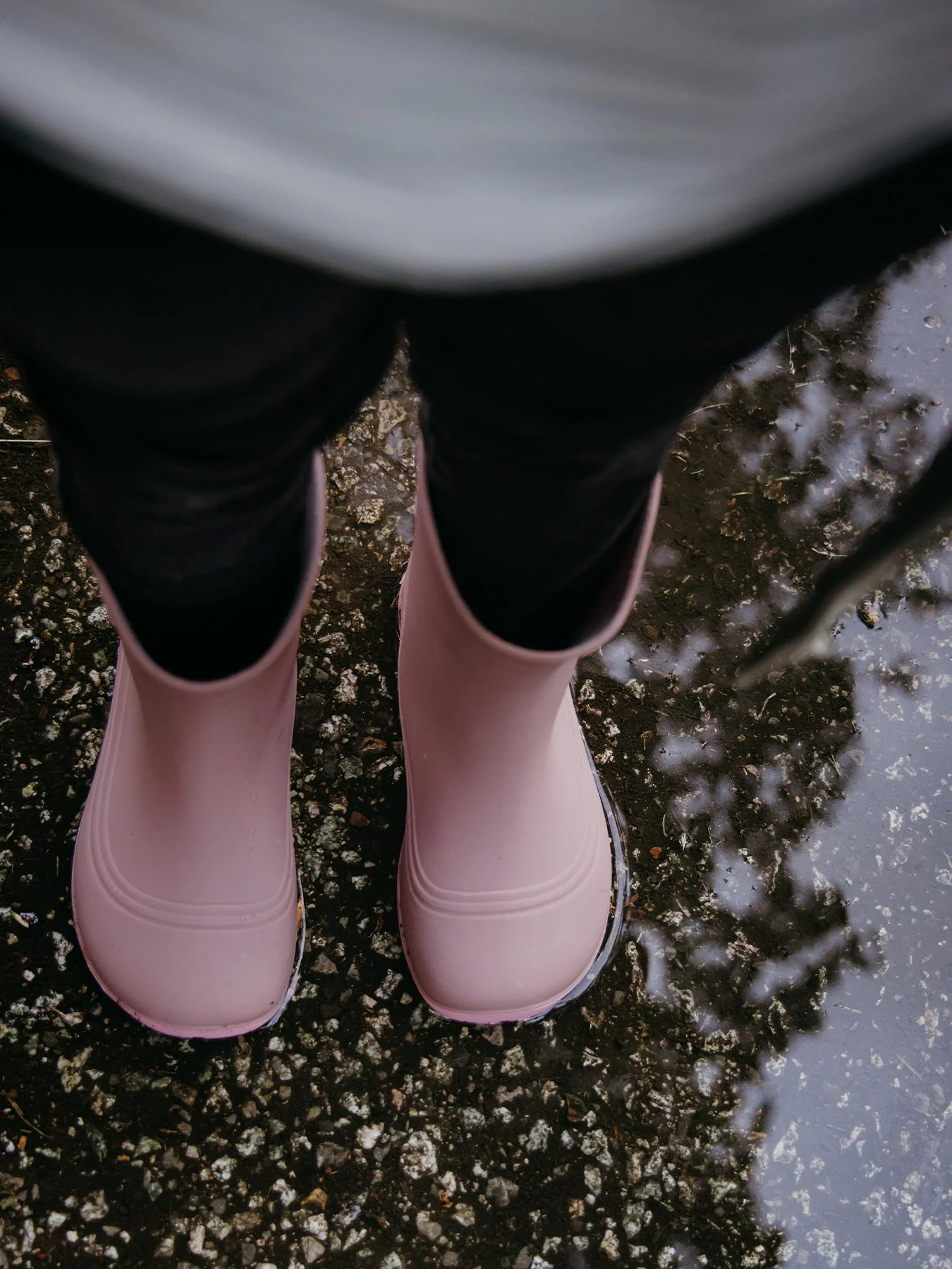 Be Lenka Kids Barefoot Rain Boots Pudds - Misty Pink - Image 6