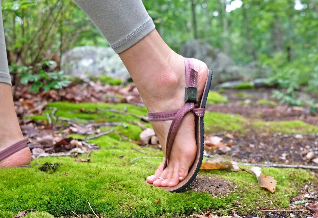 Earth Runners Circadian Sandals - Canyon Clay Lifestyle - Image 4