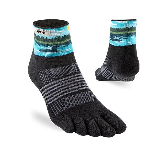 Injinji Artist Designed Womens Mini-Crew - Loon - Image 2