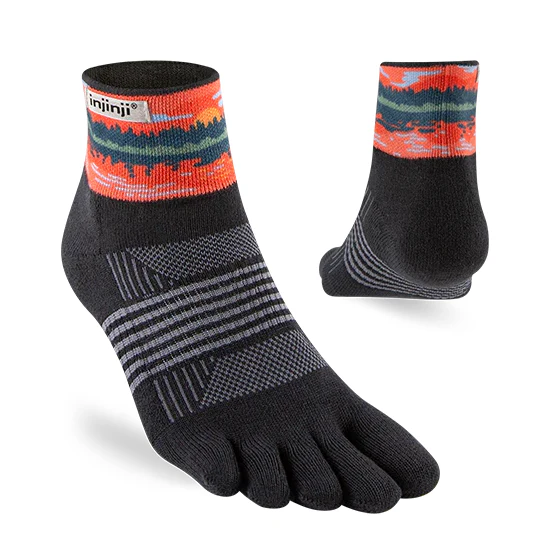 Injinji Artist Designed Womens Mini-Crew - Reflections