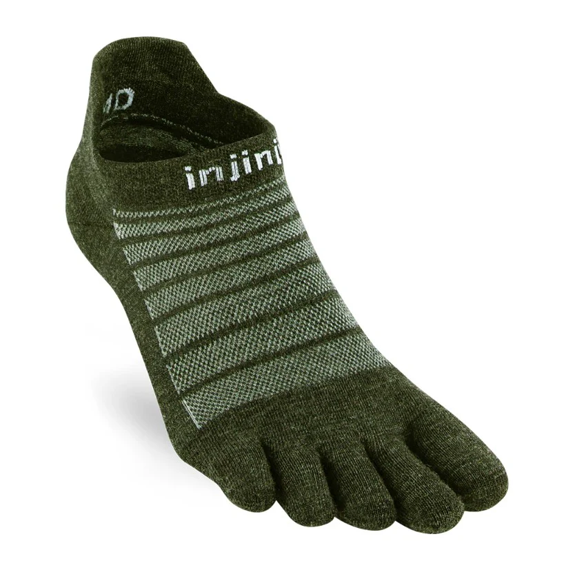 Injinji Run Lightweight No Show Merino Wool - Image 2