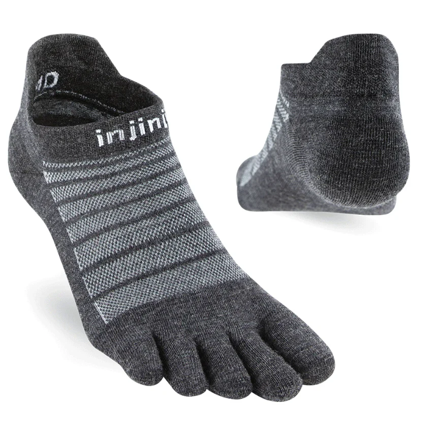 Injinji Run Lightweight No Show Merino Wool - Image 4