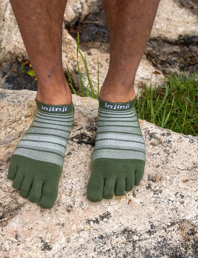 Injinji Run Lightweight No Show Merino Wool - Image 6