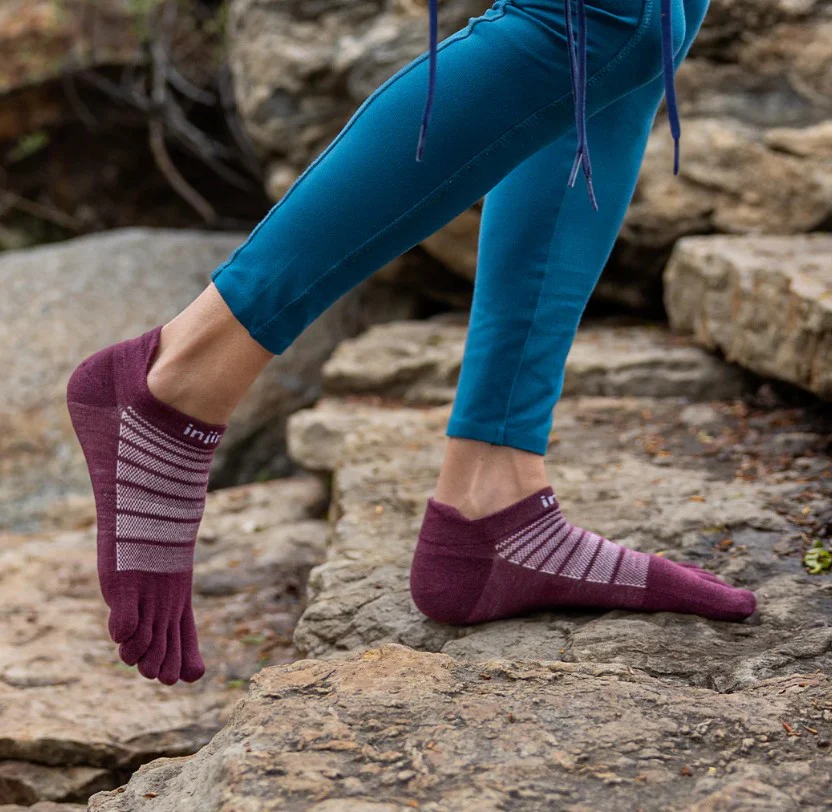 Injinji Run Lightweight No Show Merino Wool - Image 7