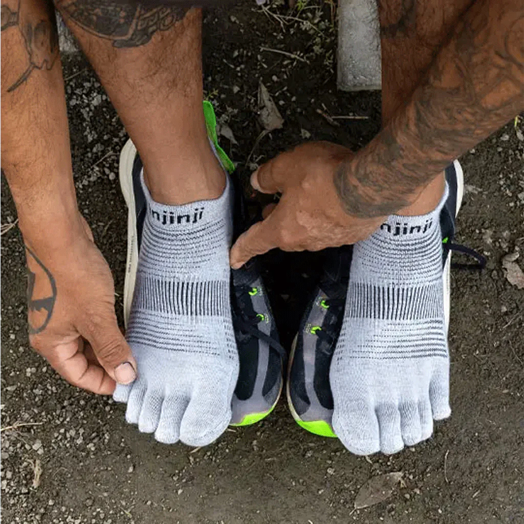 Injinji Toe Socks - Run Original Weight Unisex No-Show - Image 7
