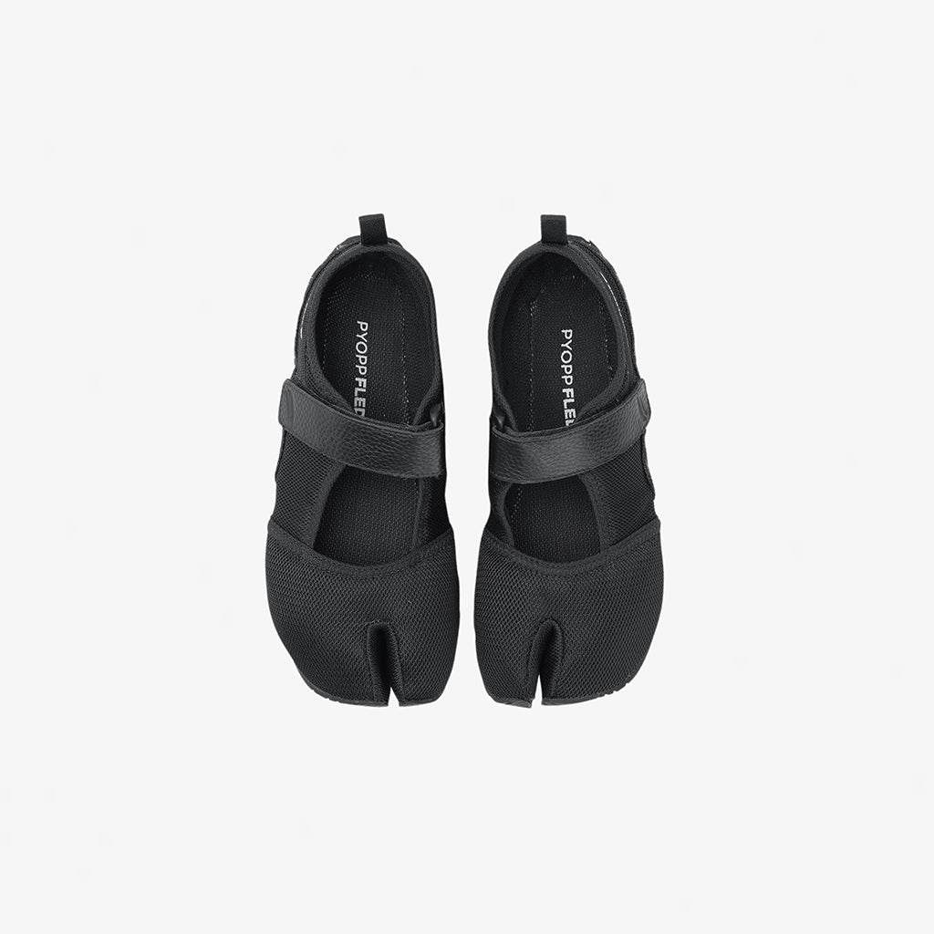 Pyopp Fledge Tabi-Ku Barefoot Shoes - Black - Image 5