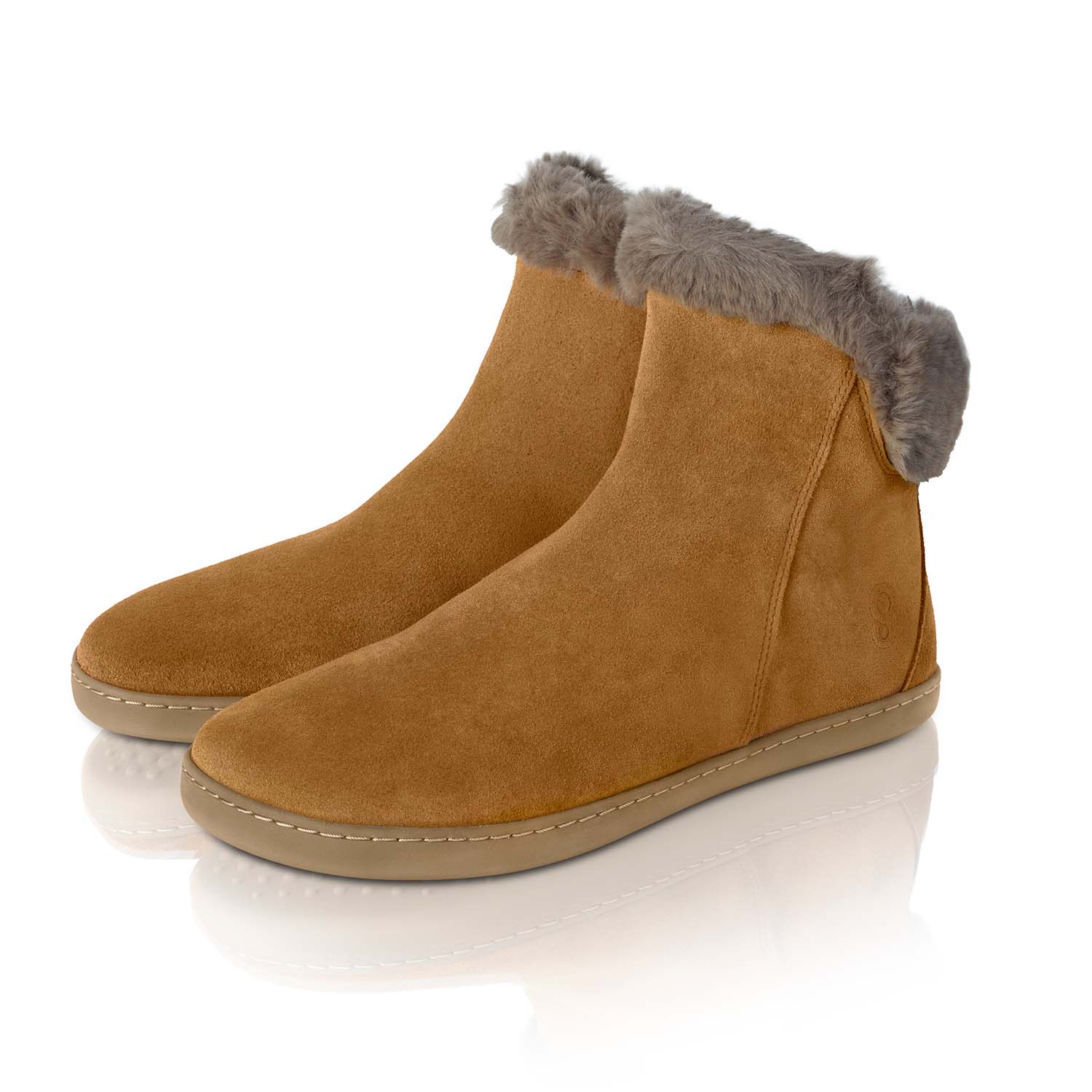 Shapen Fluffy Boots Brown - Image 2