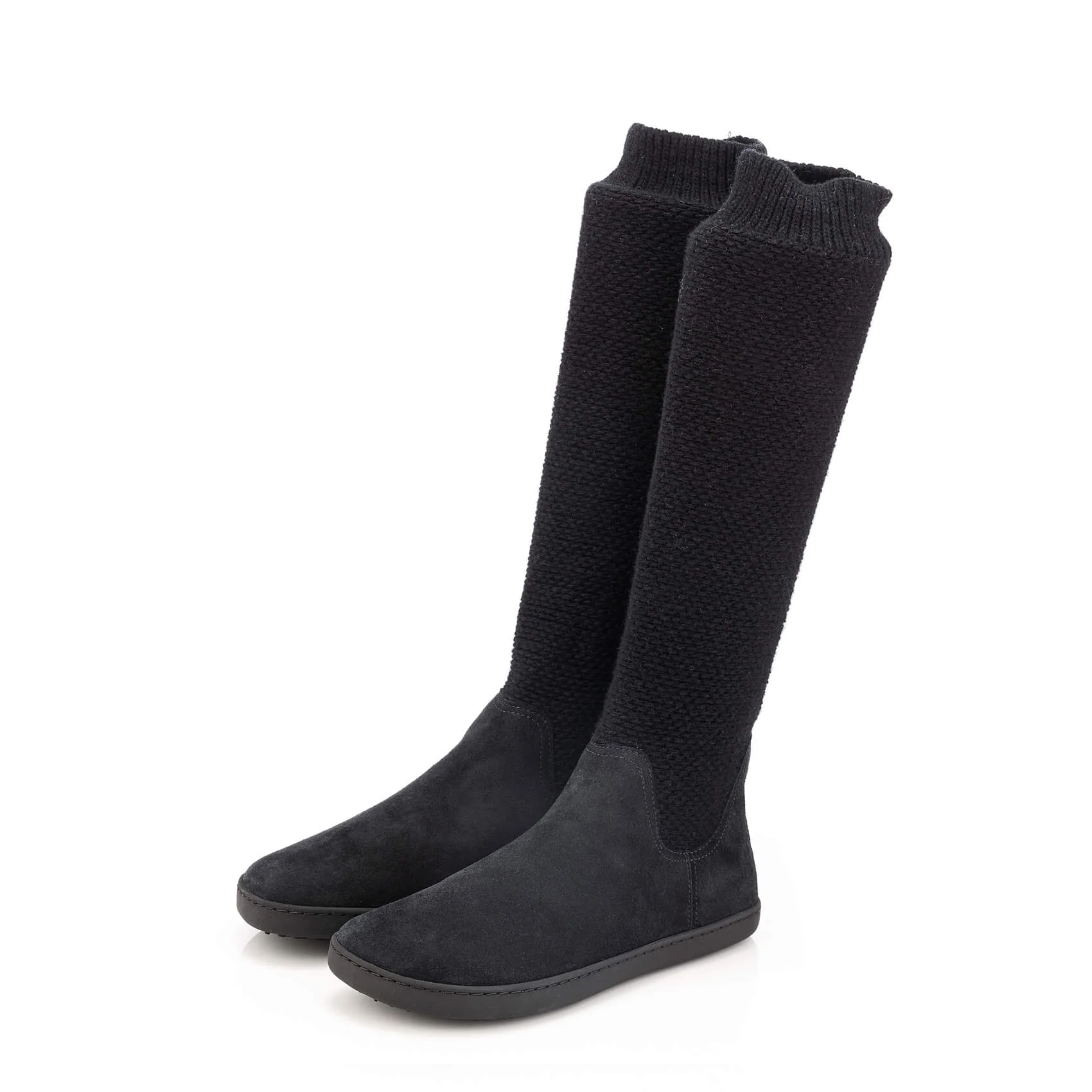 Shapen Knitty Barefoot Boots - Black - Image 2