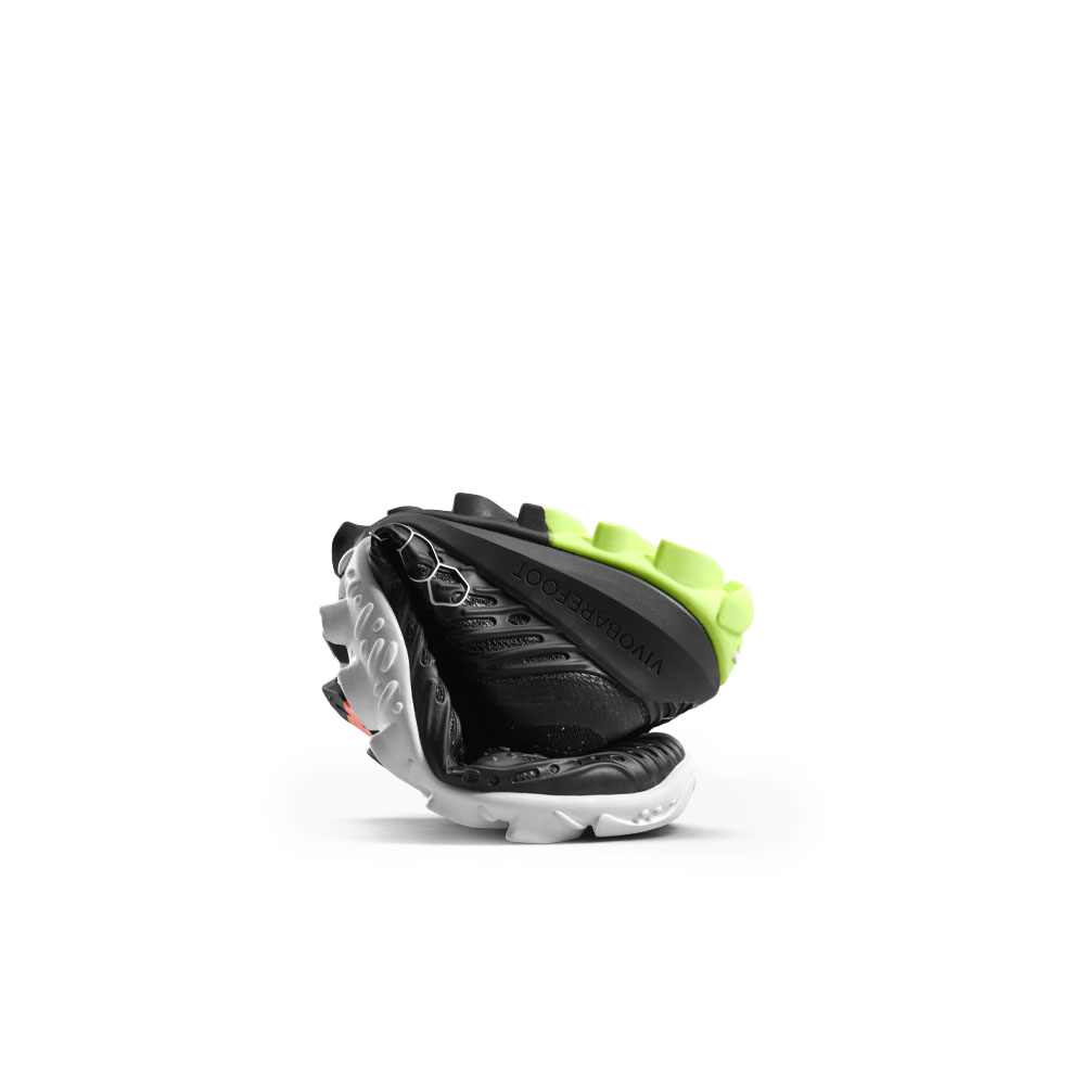 Vivobarefoot Hydra Esc - Obsidian/Safety Yellow - Image 6